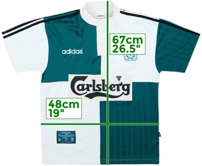 1995-96 Liverpool Away Shirt - 6/10 - (S)