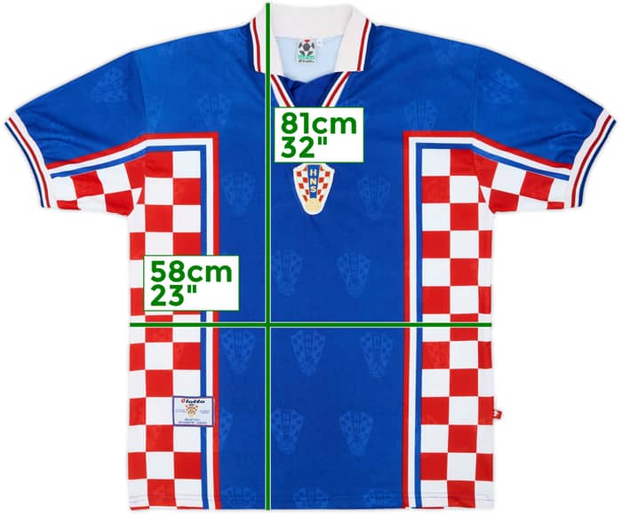 1998-01 Croatia Away Shirt - 8/10 - (L)