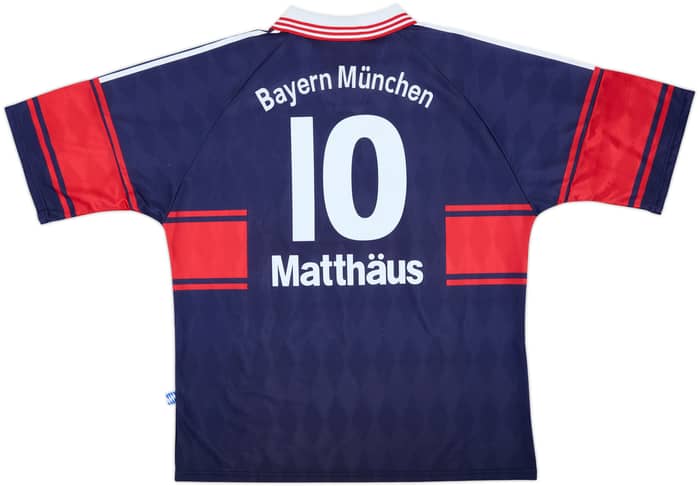 1997-99 Bayern Munich Home Shirt Matthaus #10 - 6/10 - (XXL)