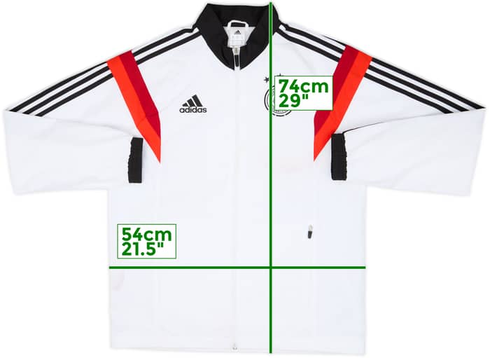 2014-15 Germany adidas Track Jacket - 7/10 - (M)