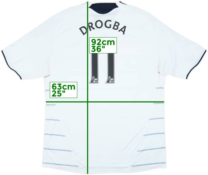 2009-10 Chelsea Camiseta Tercera Drogba #11 - 8/10 - (3XL)