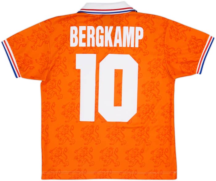 1994 Netherlands Home Shirt Bergkamp #10 - 8/10 - (XL.Boys)