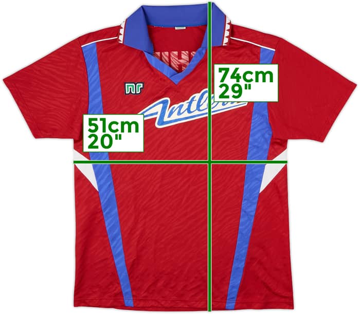 1992 Kashima Antlers Home Shirt - 8/10 - (M)
