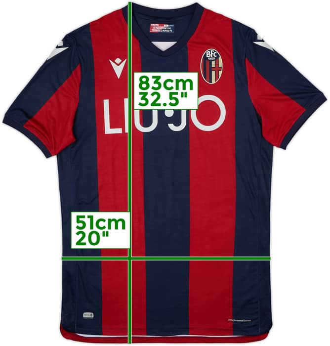 2019-20 Bologna Home Shirt - 8/10 - (XXL)