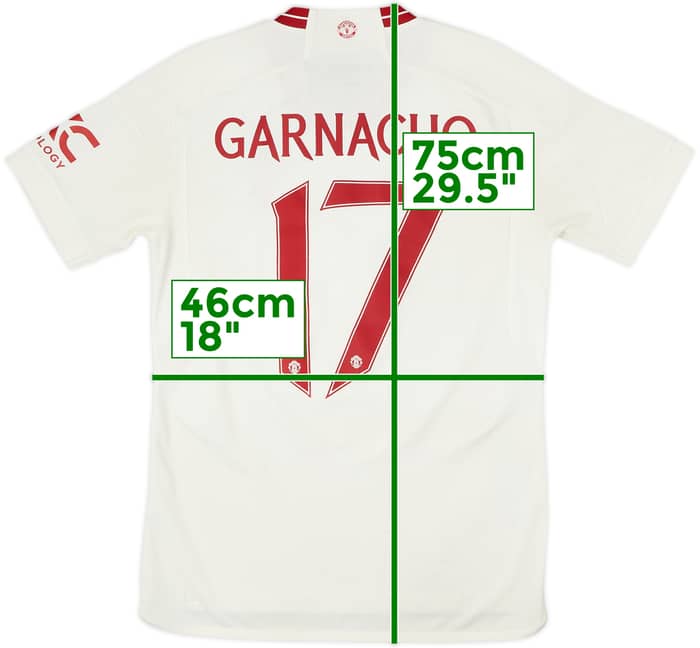 2023-24 Manchester United Third Shirt Garnacho #17 - 5/10 - (S)