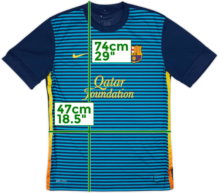 2012-13 Barcelona Nike Training Shirt - 7/10 - (M)