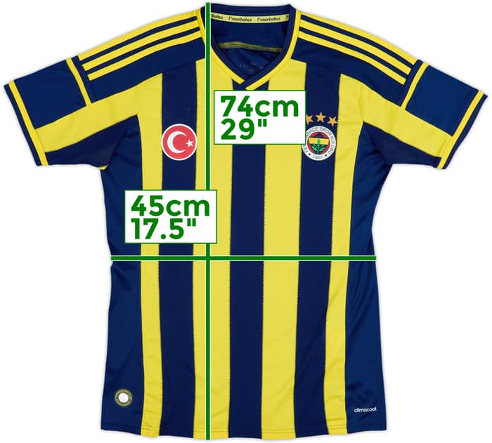 2014-15 Fenerbahce Home Shirt - 5/10 - (M)