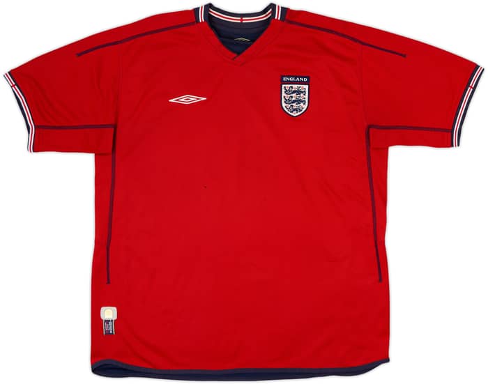 2002-04 England Away Shirt - 5/10 - (XL)