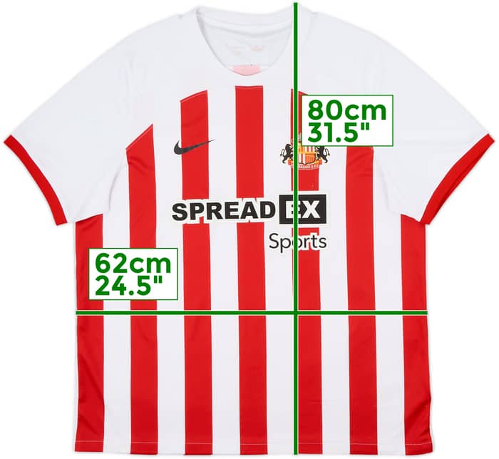 2023-24 Sunderland Home Shirt - 6/10 - (XXL)