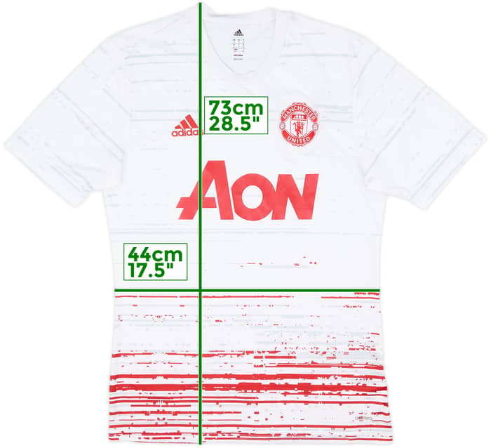 2016-17 Manchester United adizero Training Shirt - 8/10 - (S)
