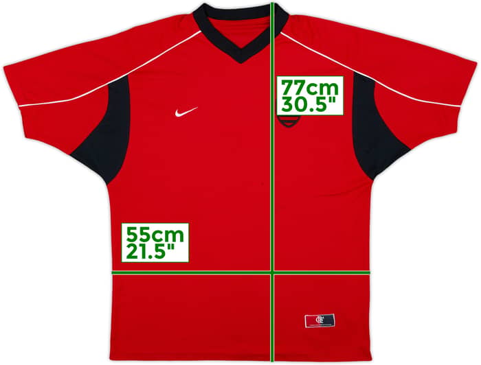 2003-04 Flamengo Nike Training Shirt - 5/10 - (L)