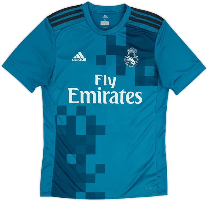 Camiseta de la tercera equipación del Real Madrid 2017-18 Ronaldo #7 - 8/10 - (S)
