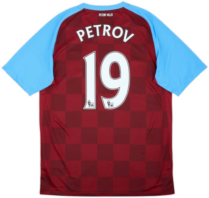 2011-12 Aston Villa Home Shirt Petrov #19 - 8/10 - (M)