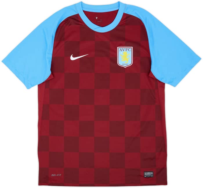 2011-12 Aston Villa Home Shirt Petrov #19 - 8/10 - (M)