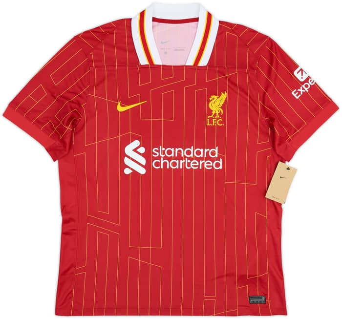 2024-25 Liverpool Home Shirt Virgil #4 (L)