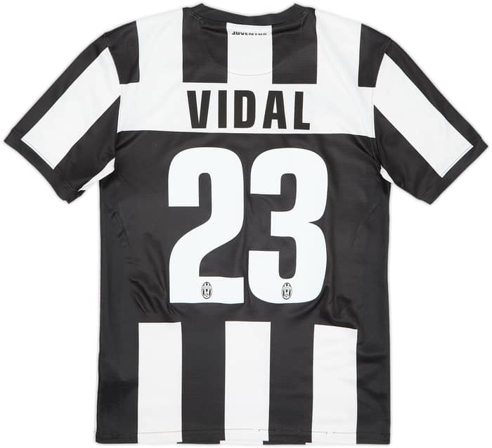 2012-13 Juventus Home Shirt Vidal #23 - 6/10 - (S)