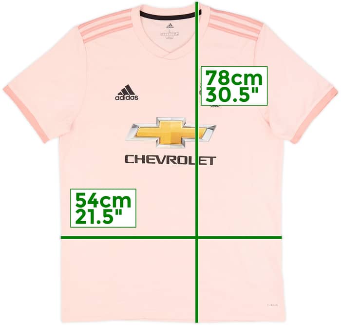 2018-19 Manchester United Away Shirt - 5/10 - (L)