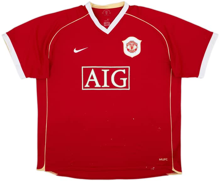 2006-07 Manchester United Home Shirt Ronaldo #7 - 5/10 - (XXL)