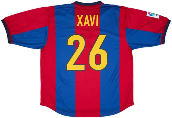 1998-00 Barcelona Camiseta Local Xavi #26 - 8/10 - (XL)