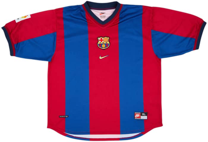 1998-00 Barcelona Camiseta Local Xavi #26 - 8/10 - (XL)