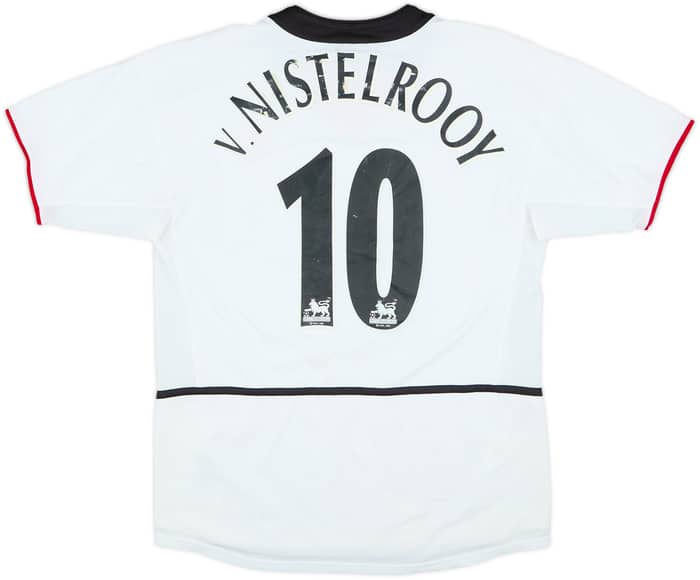 2002-03 Manchester United Away Shirt v. Nistelrooy #10 - 4/10 - (XL.Boys)