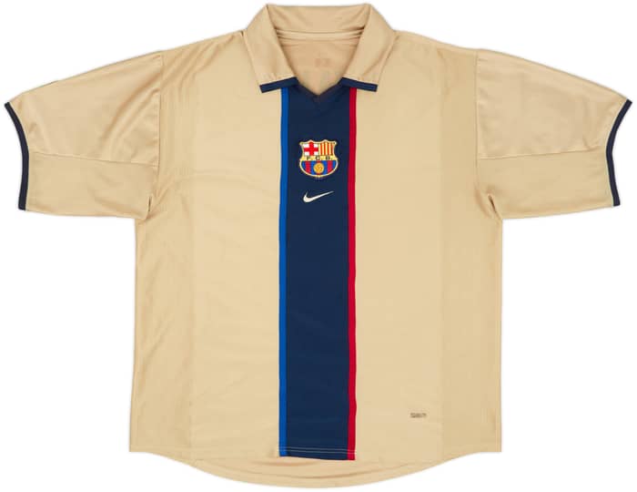 2001-03 Barcelona Away Shirt Rivaldo #10 - 8/10 - (XXL)