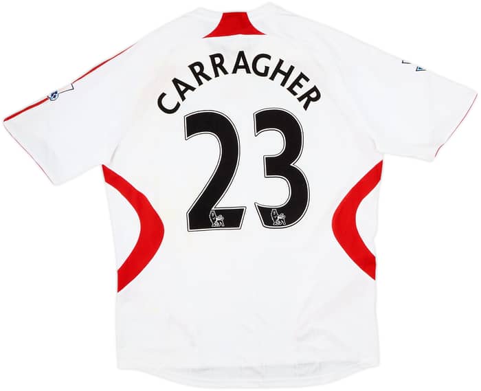 2007-08 Liverpool Away Shirt Carragher #23 - 7/10 - (L)