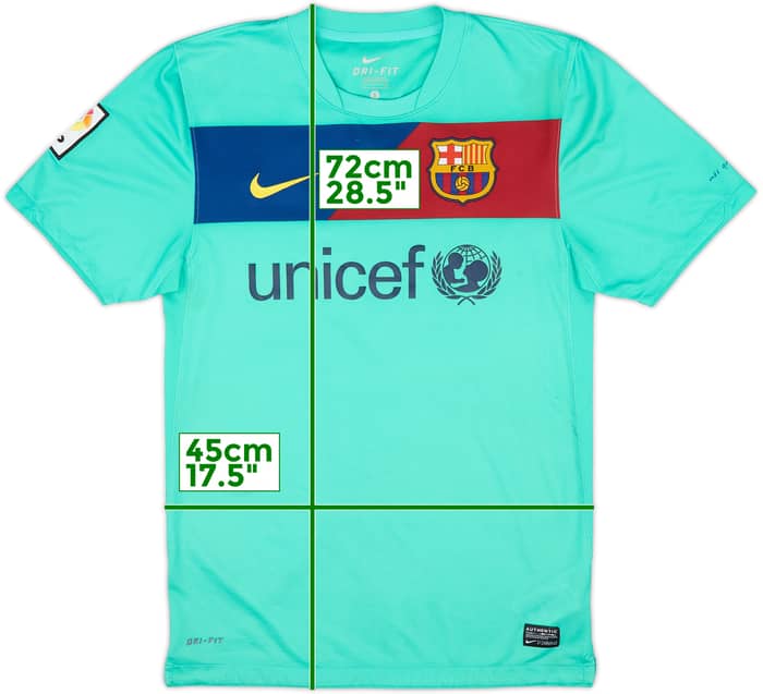 2010-11 Barcelona Away Shirt Puyol #5 - 5/10 - (S)