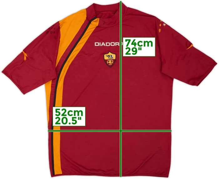 2005-06 Roma Home Shirt - 4/10 - (L)