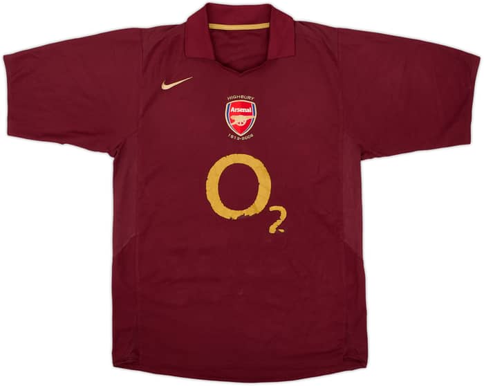 2005-06 Arsenal Home Shirt - 5/10 - (M)