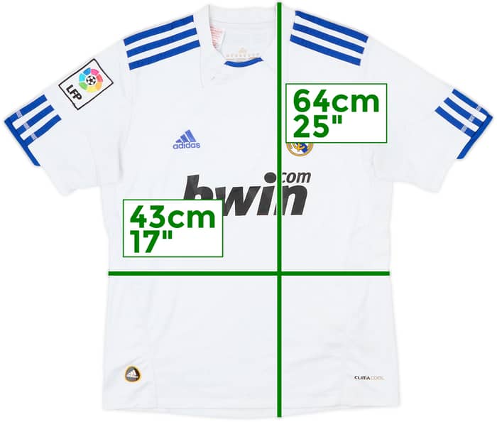 2010-11 Real Madrid Home Shirt - 6/10 - (M.Boys)