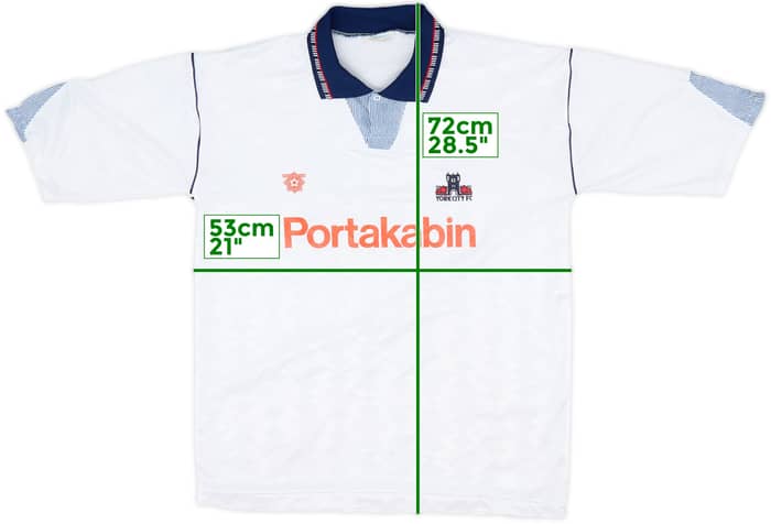 1993-95 York City Away Shirt - 3/10 - (L)