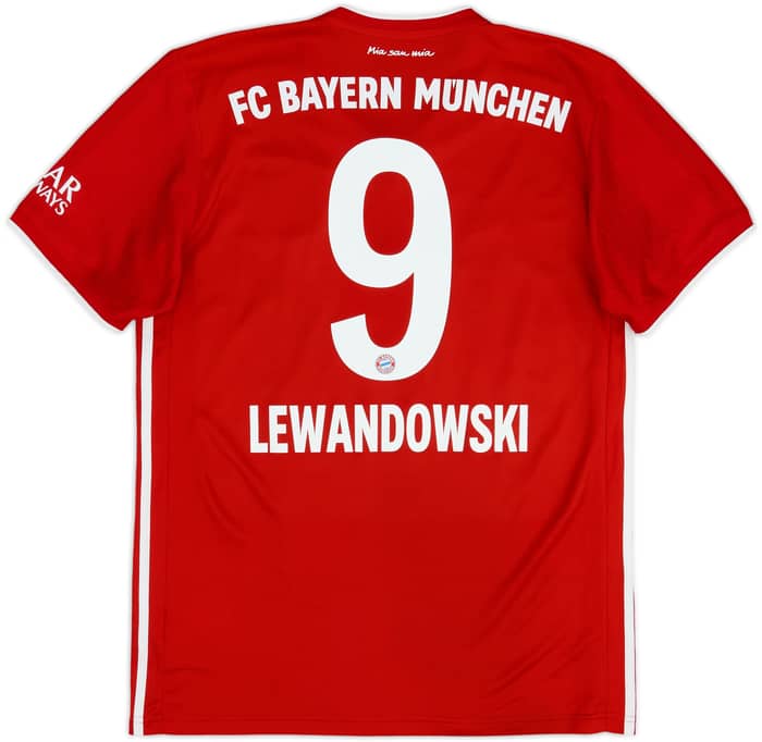 Camiseta de local del Bayern Munich 2020-21 Lewandowski #9 - 8/10 - (M)