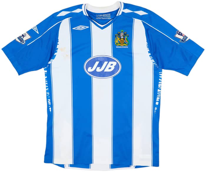 2007-08 Wigan Home Shirt Aghahowa #15 - 5/10 - (L)