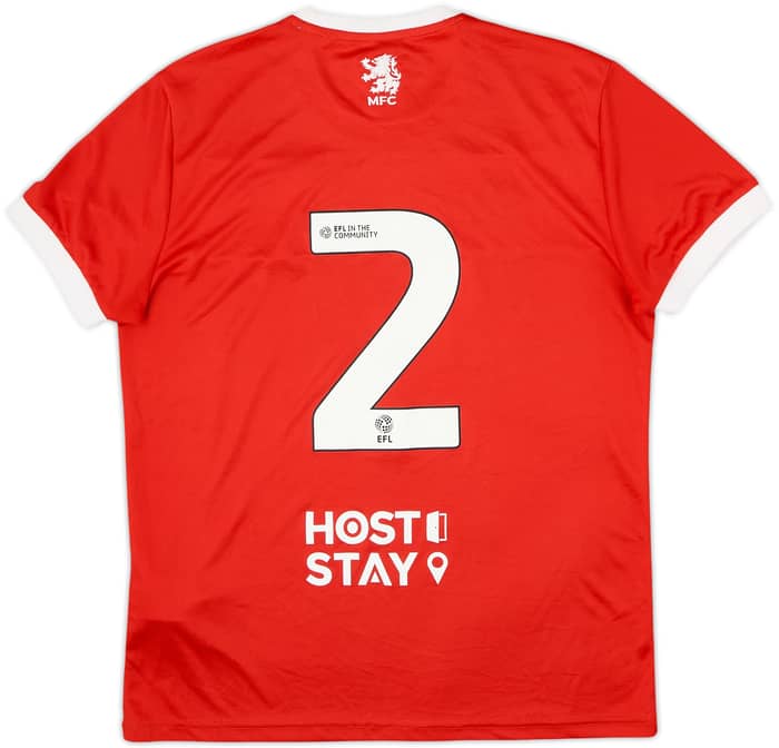 2024-25 Middlesbrough Youth Match Issue Home Shirt #2