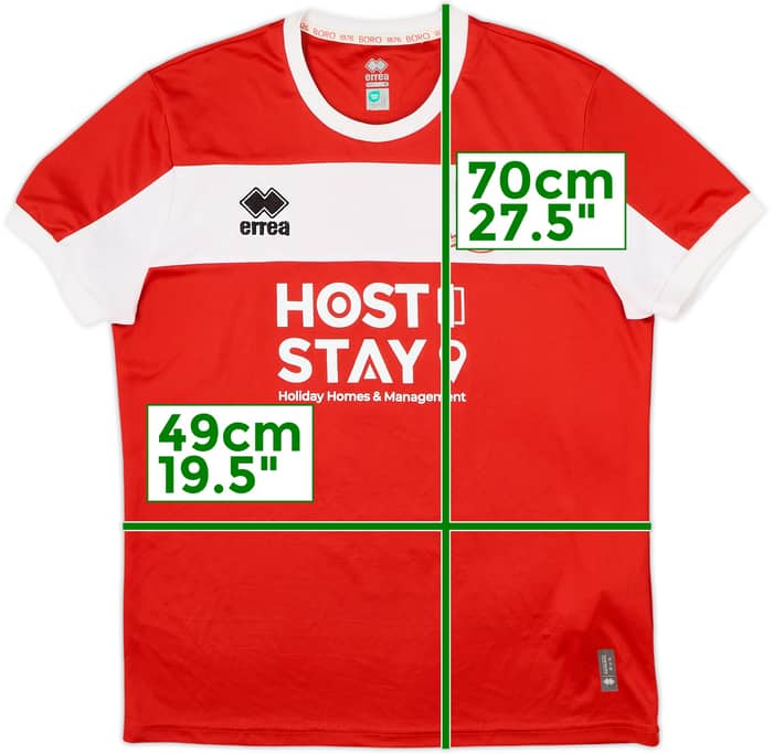 2024-25 Middlesbrough Youth Match Issue Home Shirt #2