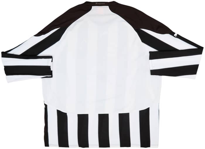 2010-11 Newcastle Home L/S Shirt - 4/10 - (3XL)