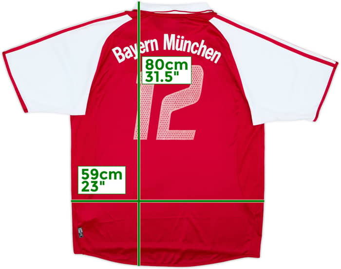 2003-04 Bayern Munich Home Shirt #12 - 5/10 - (L)