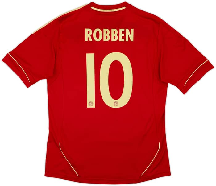 2011-13 Bayern Munich Home Shirt Robben #10 - 5/10 - (M)