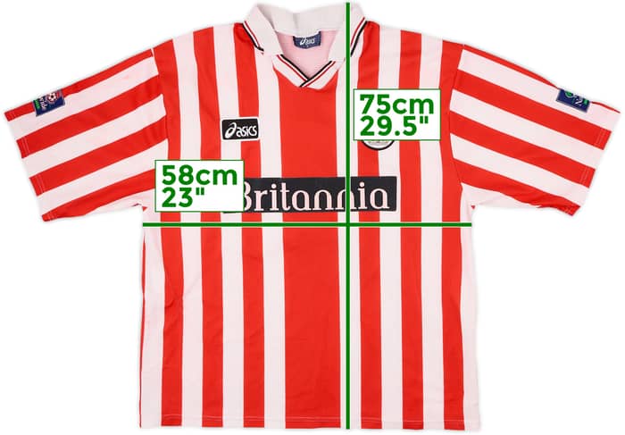 1997-98 Stoke City Match Issue Home Shirt #2