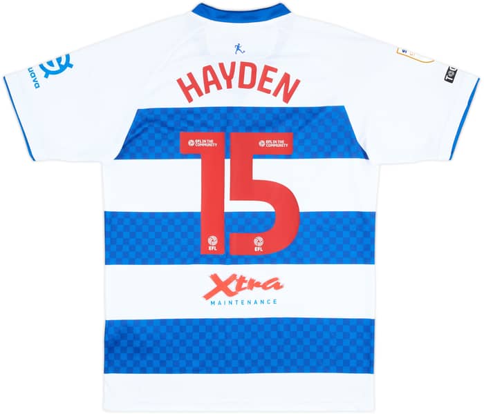 2025-26 Queens Park Rangers Match Issue Home Shirt Hayden #15