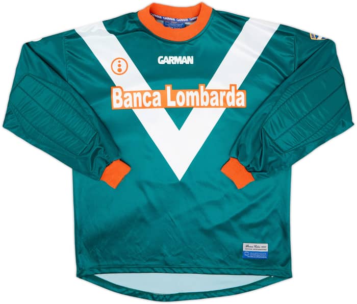 2001-02 Brescia Match Issue GK Shirt Srnicek #12