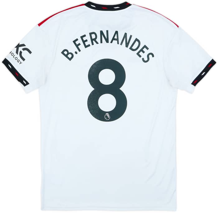 2022-23 Manchester United Visitante Camiseta B.Fernandes #8 - 6/10 - (M)