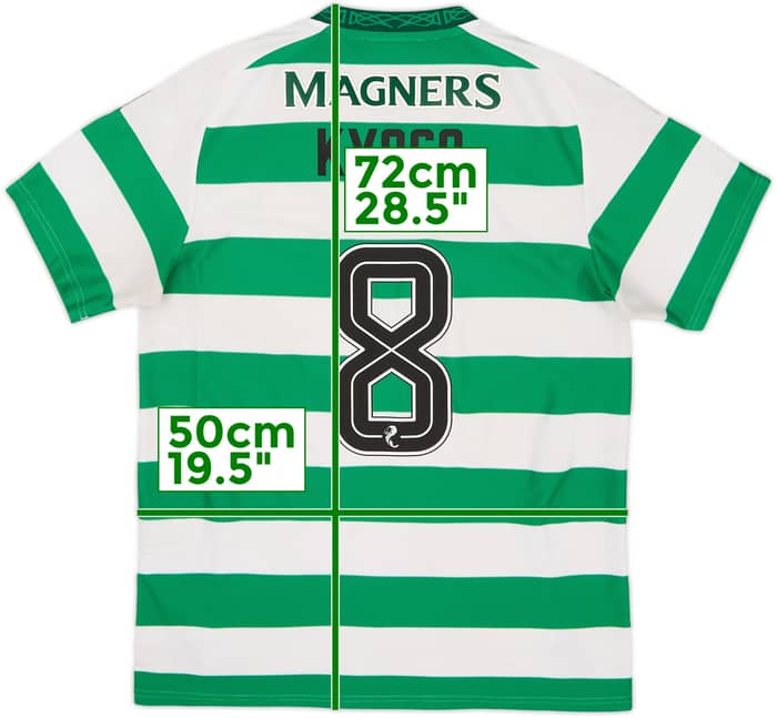 2024-25 Celtic Home Shirt Kyogo #8 - 5/10 - (L)