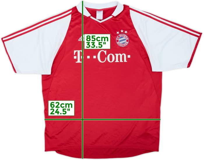 2004-05 Bayern Munich Home Shirt - 5/10 - (XXL)