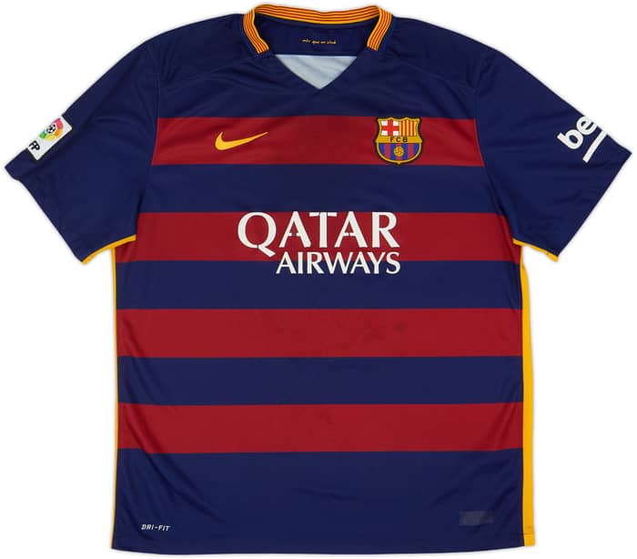 2015-16 Barcelona Camiseta Local - 5/10 - (XL)