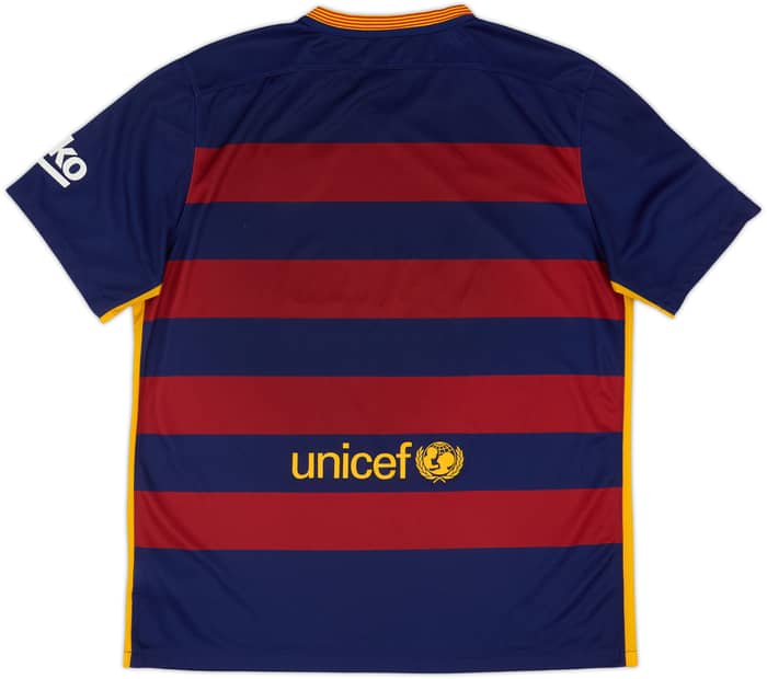 2015-16 Barcelona Camiseta Local - 5/10 - (XL)