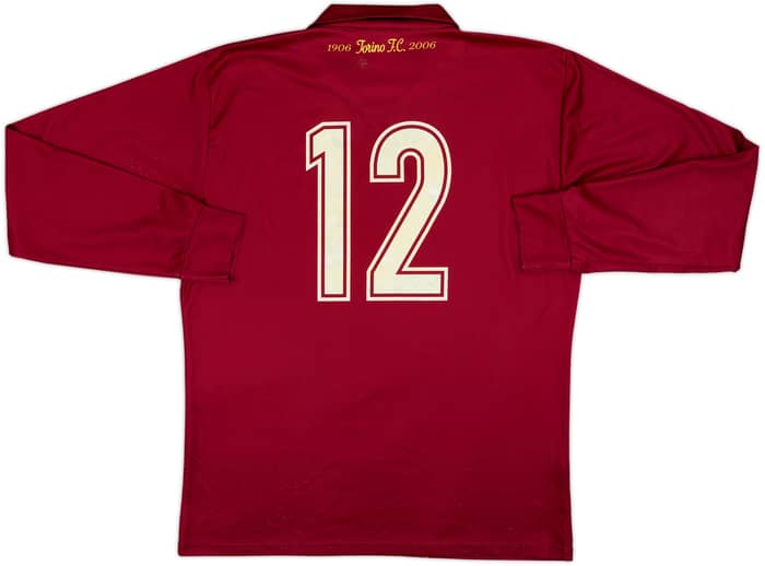 2006 Torino Anniversary L/S Shirt #12 - 5/10 - (XL)