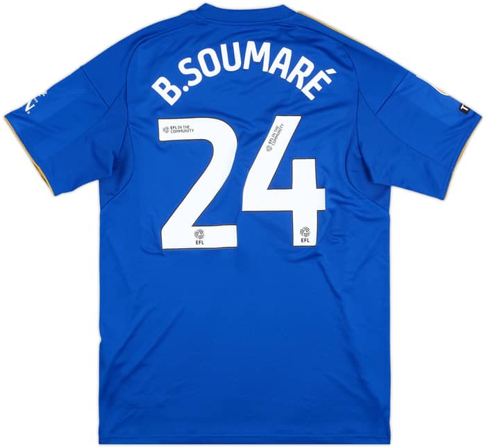 2025-26 Leicester Match Issue Home Shirt B.Soumare #24