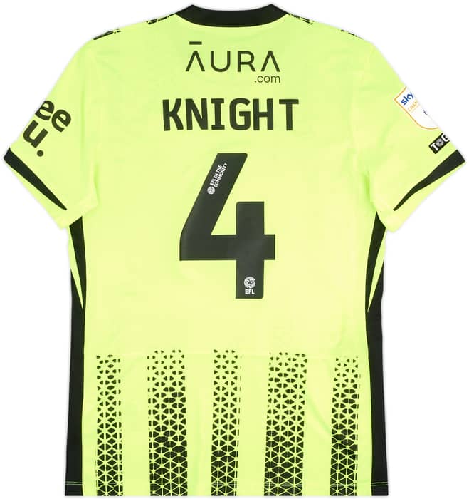 2025-26 Portsmouth Match Worn Third Shirt Knight #4